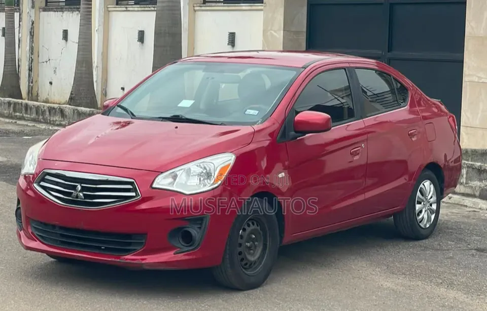 Mitsubishi Mirage 2017 Red