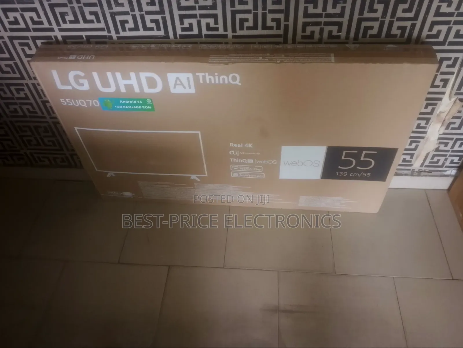 LG Smart TV 55inches With AI Features
