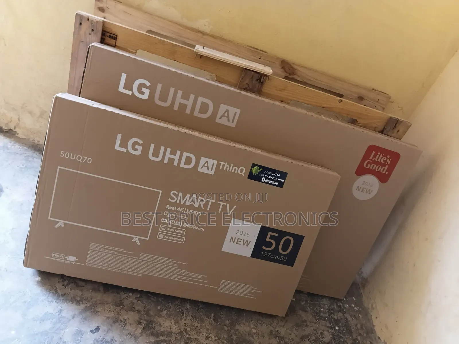 LG Smart TV 55inches With AI Features