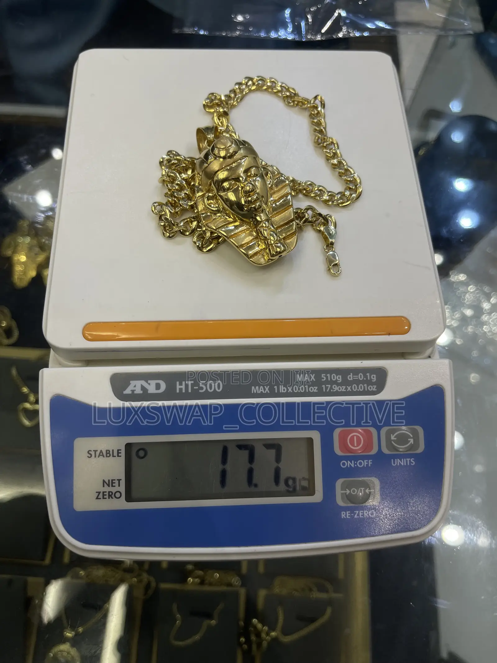 Cuban Chain & Pharaoh Pendant