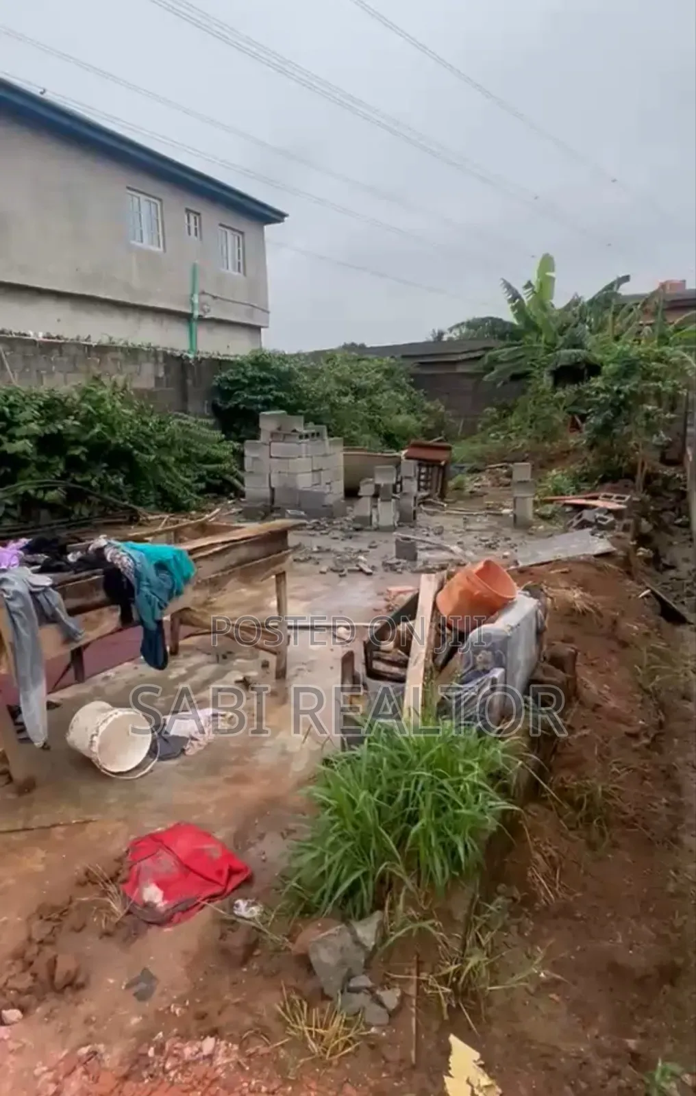 Half Plot Fenced Gated in Calm Street Close to Tarred Road at Jankara