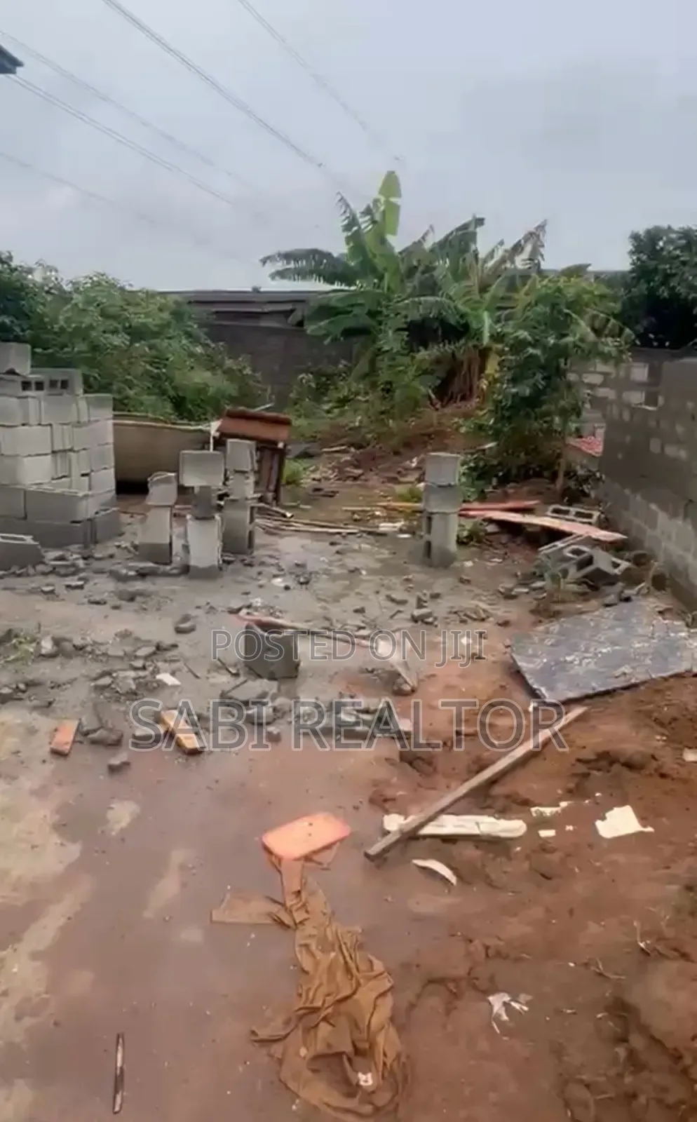 Half Plot Fenced Gated in Calm Street Close to Tarred Road at Jankara