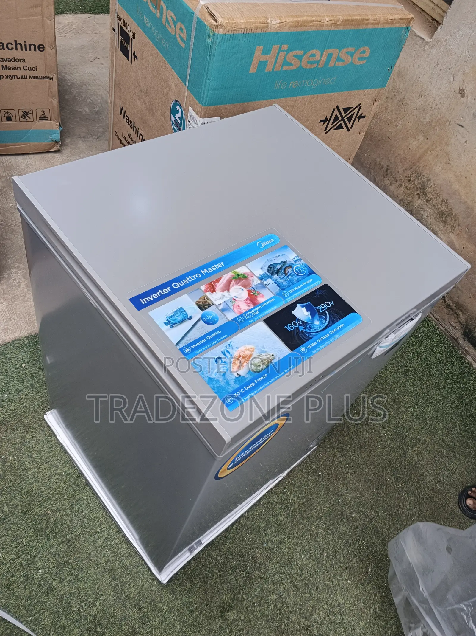 Midea 142L Energy Efficient Chest Freezer