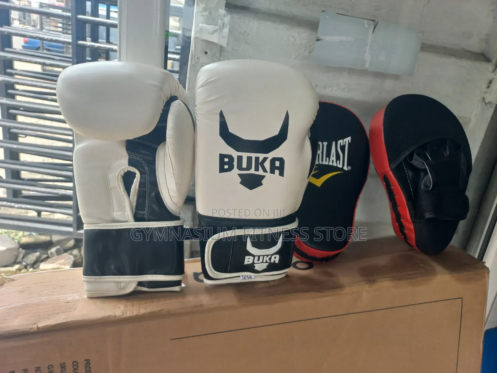 Boxing Gloves and Pad