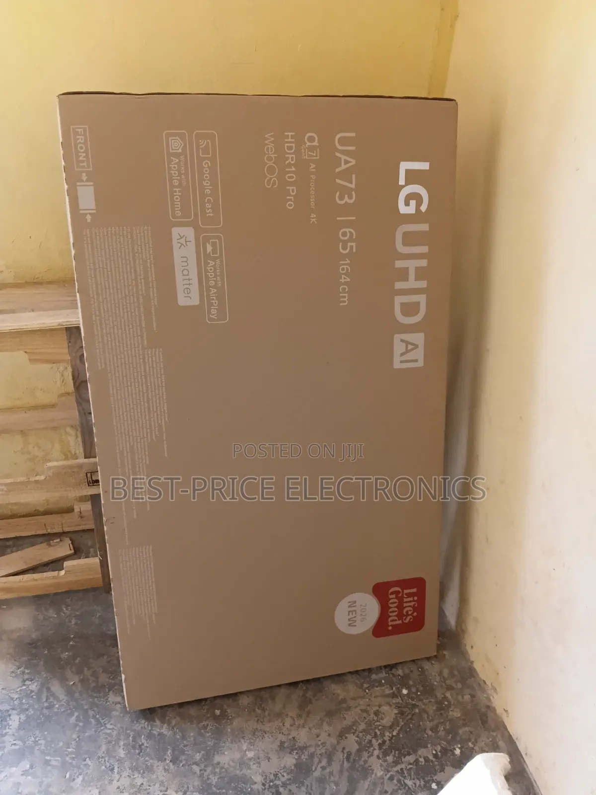 LG Smart 65inches TV With AI Features