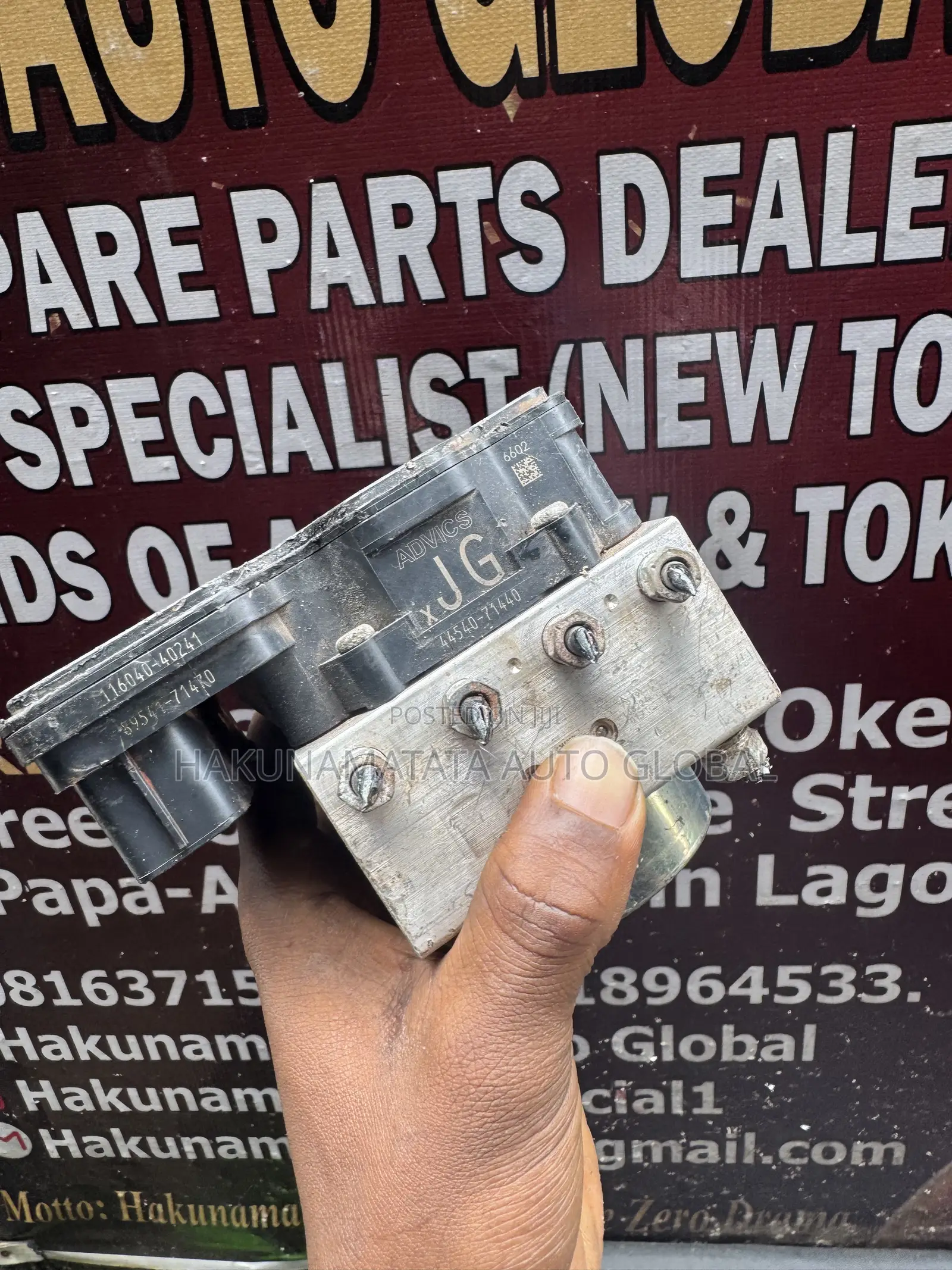 Toyota Hilux ABS Pump Module 2016–2017 – New & Tokunbo