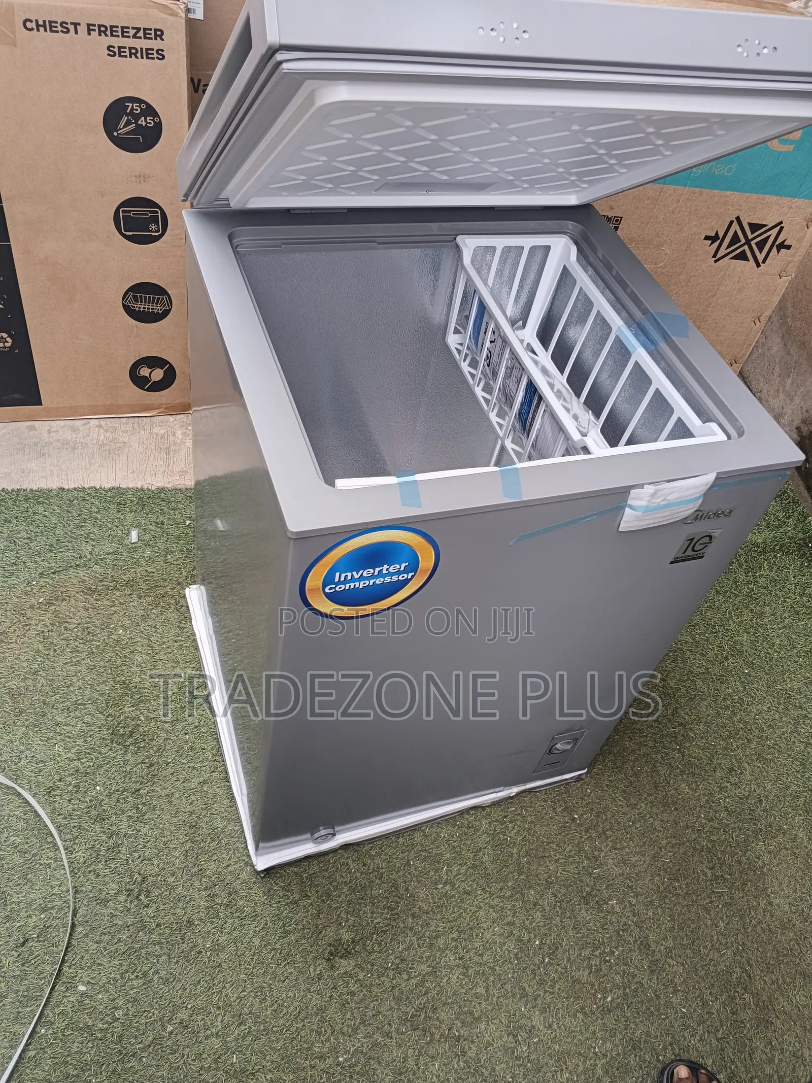 Midea 142L Deep Freezer With Inverter Technology