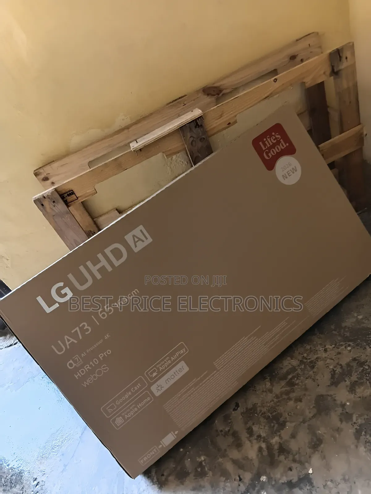 LG Smart TV 65inches With AI Features
