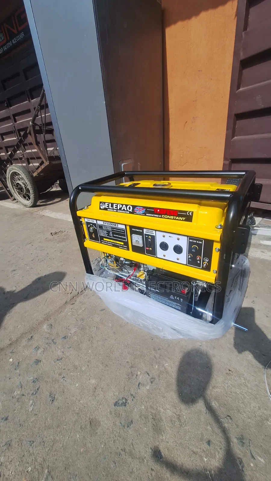 New Elepaq 7kva Generator With Key Full Copper (SV22000E2) Big Engine