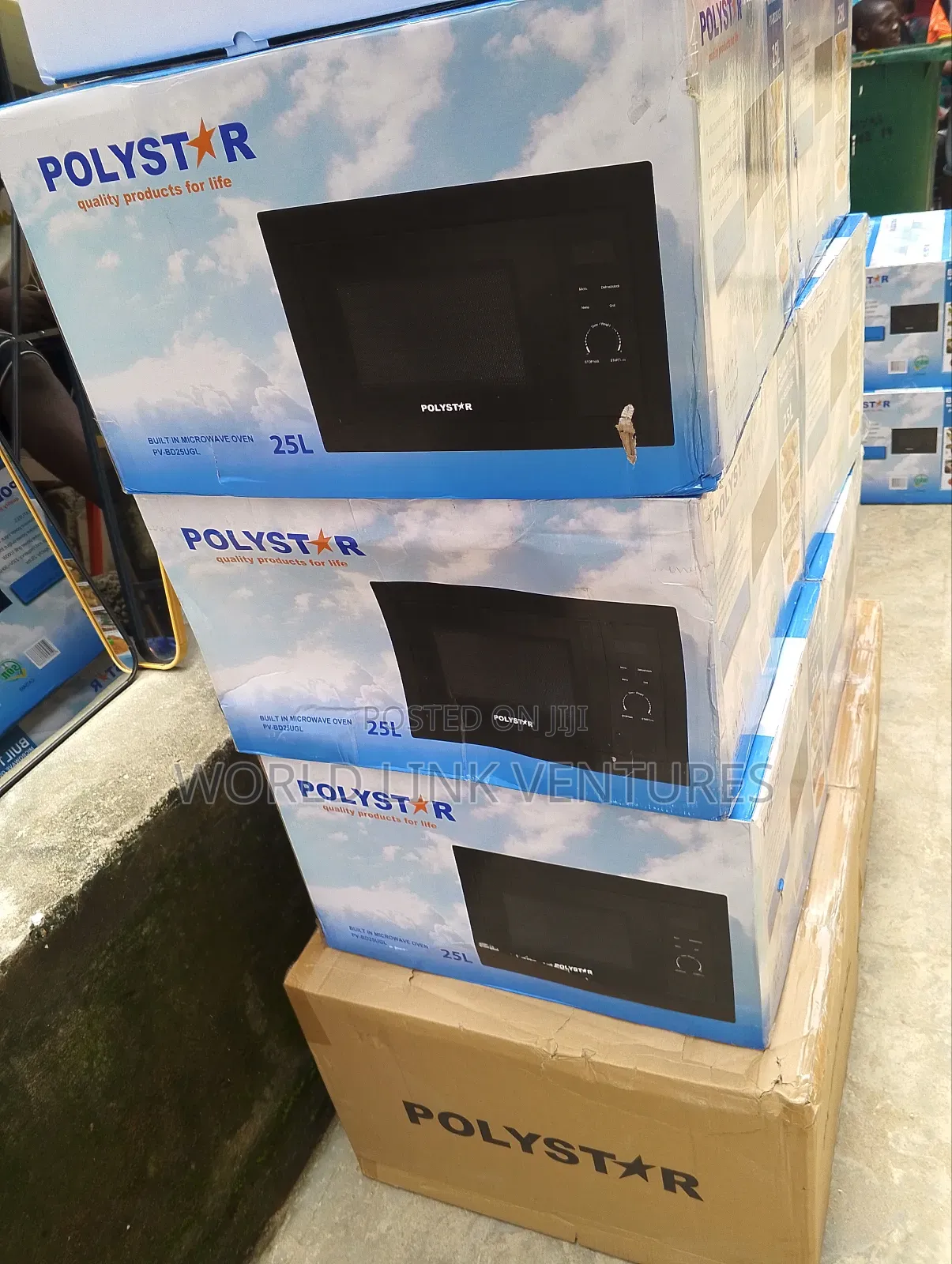 Polystar Microwave 25 Liters Built Microwave Oven
