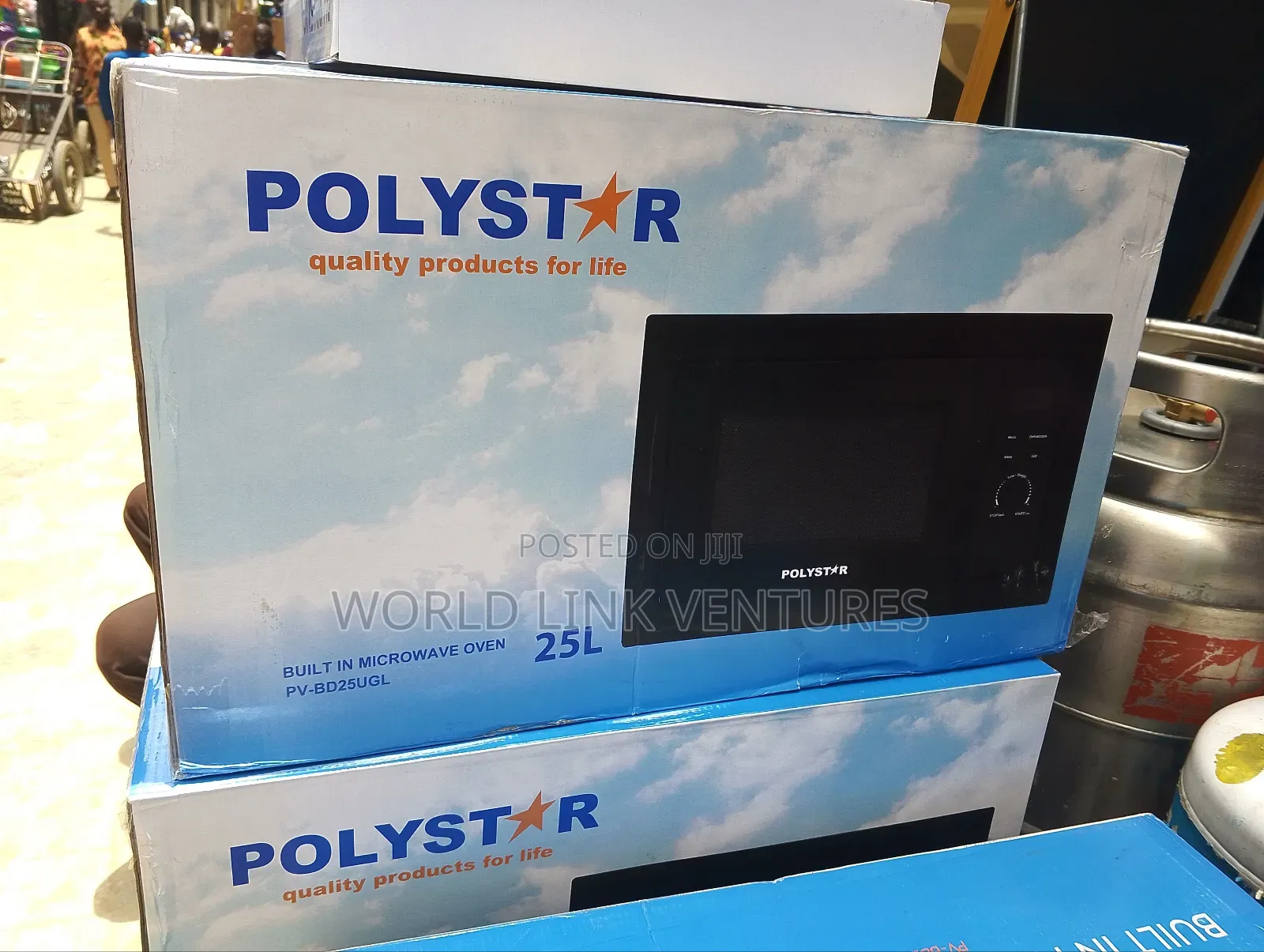 Polystar Microwave 25 Liters Built Microwave Oven