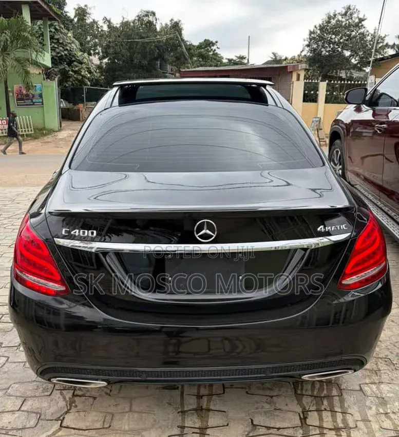 Mercedes-Benz C400 4Matic AWD Sedan (3.0L V6 7A) 2015 Black