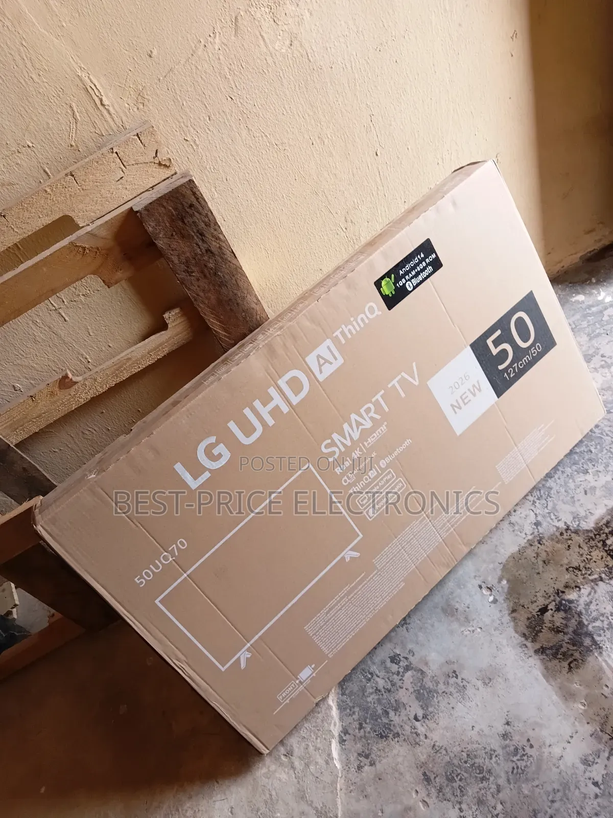 LG Smart 50inches TV With AI Features
