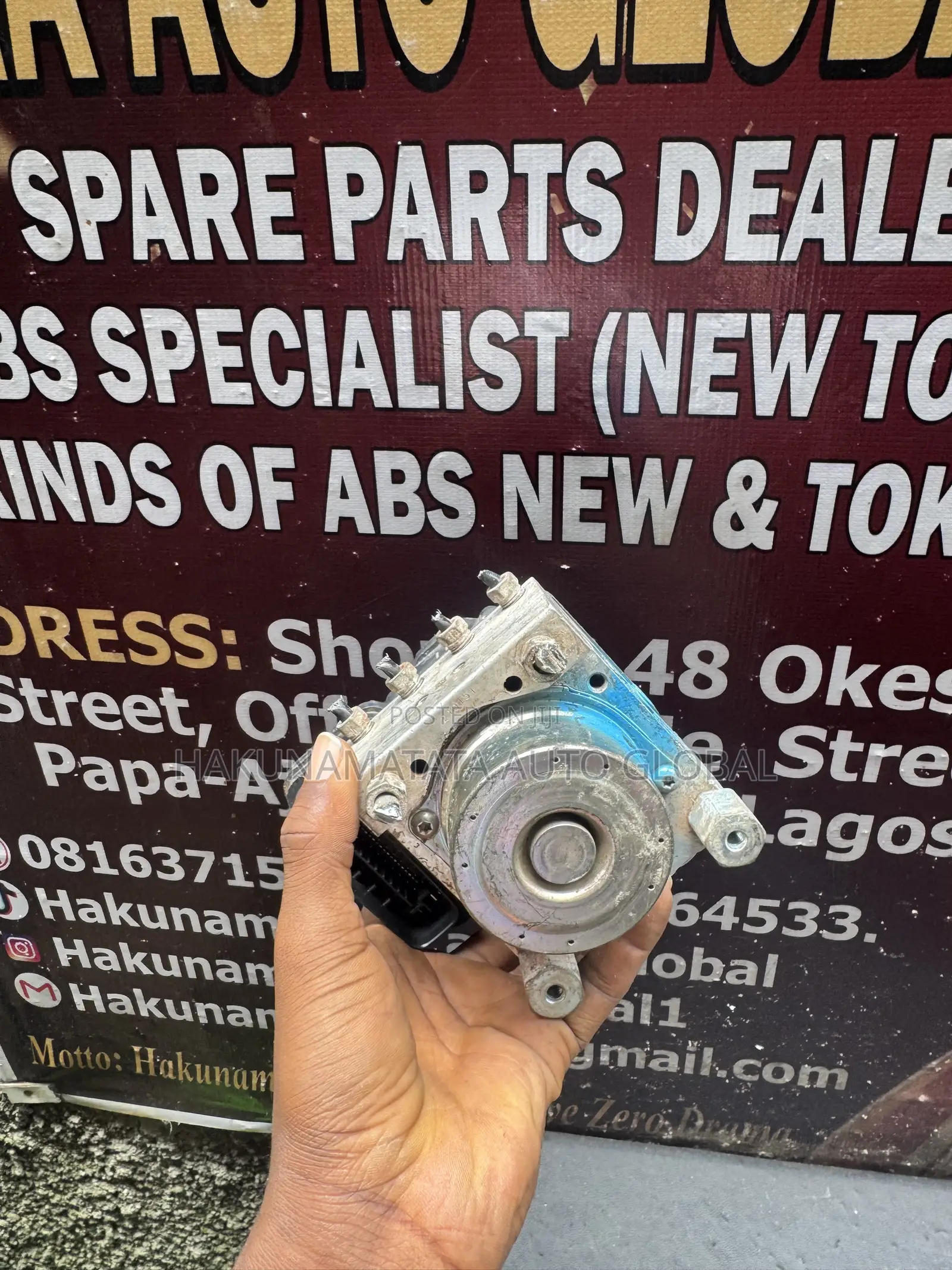Toyota Hilux 2016–2017 Original ABS Pump & Module