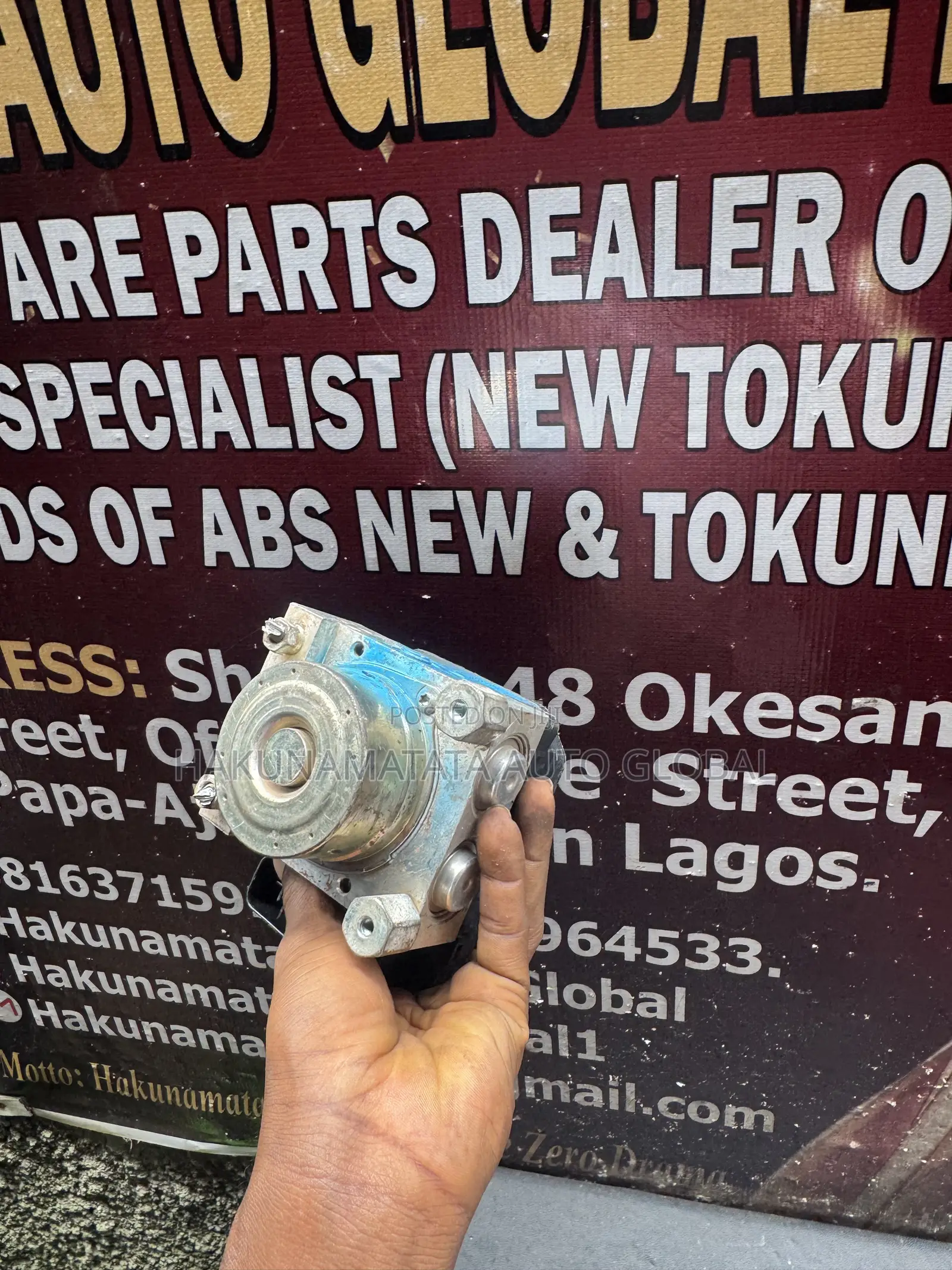 Toyota Hilux 2016–2017 Original ABS Pump & Module
