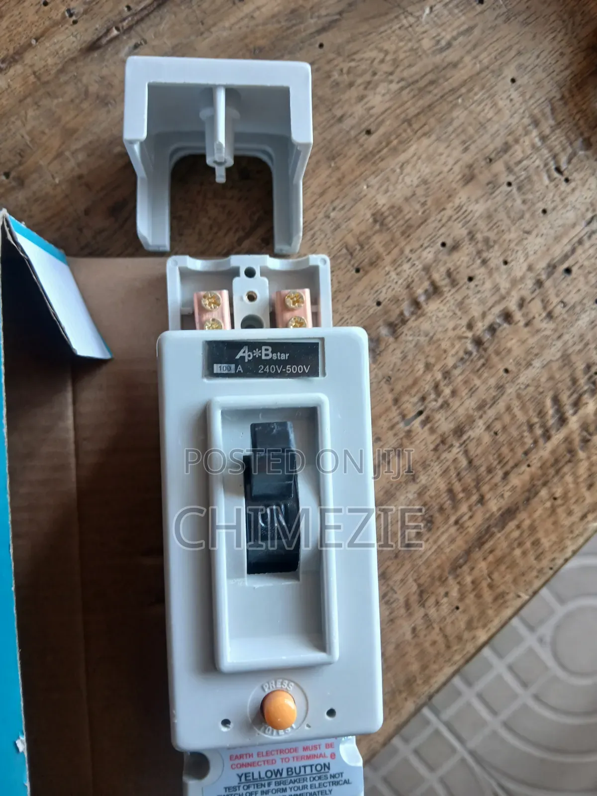 100amps Earth Leakage Circuit Breaker