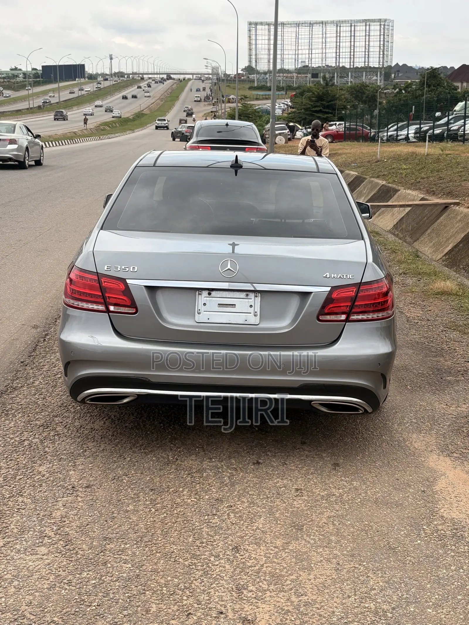 Mercedes-Benz E350 Base 4Matic Sedan AWD (3.5L 6cyl 7A) 2014 Gray