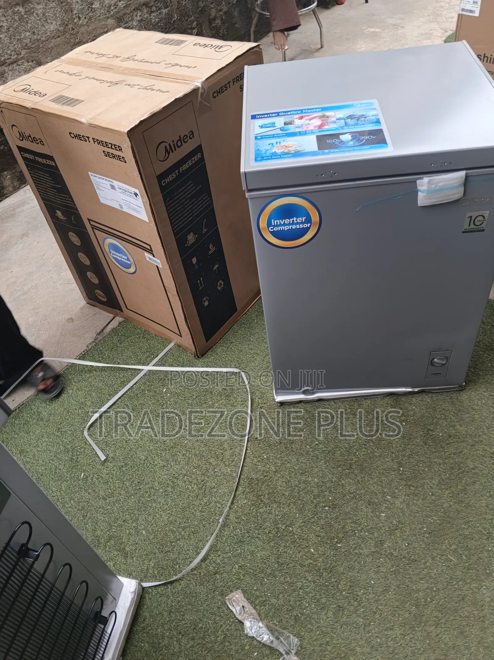 Midea 142L Grey Chest Freezer – MDRC265FZG43D