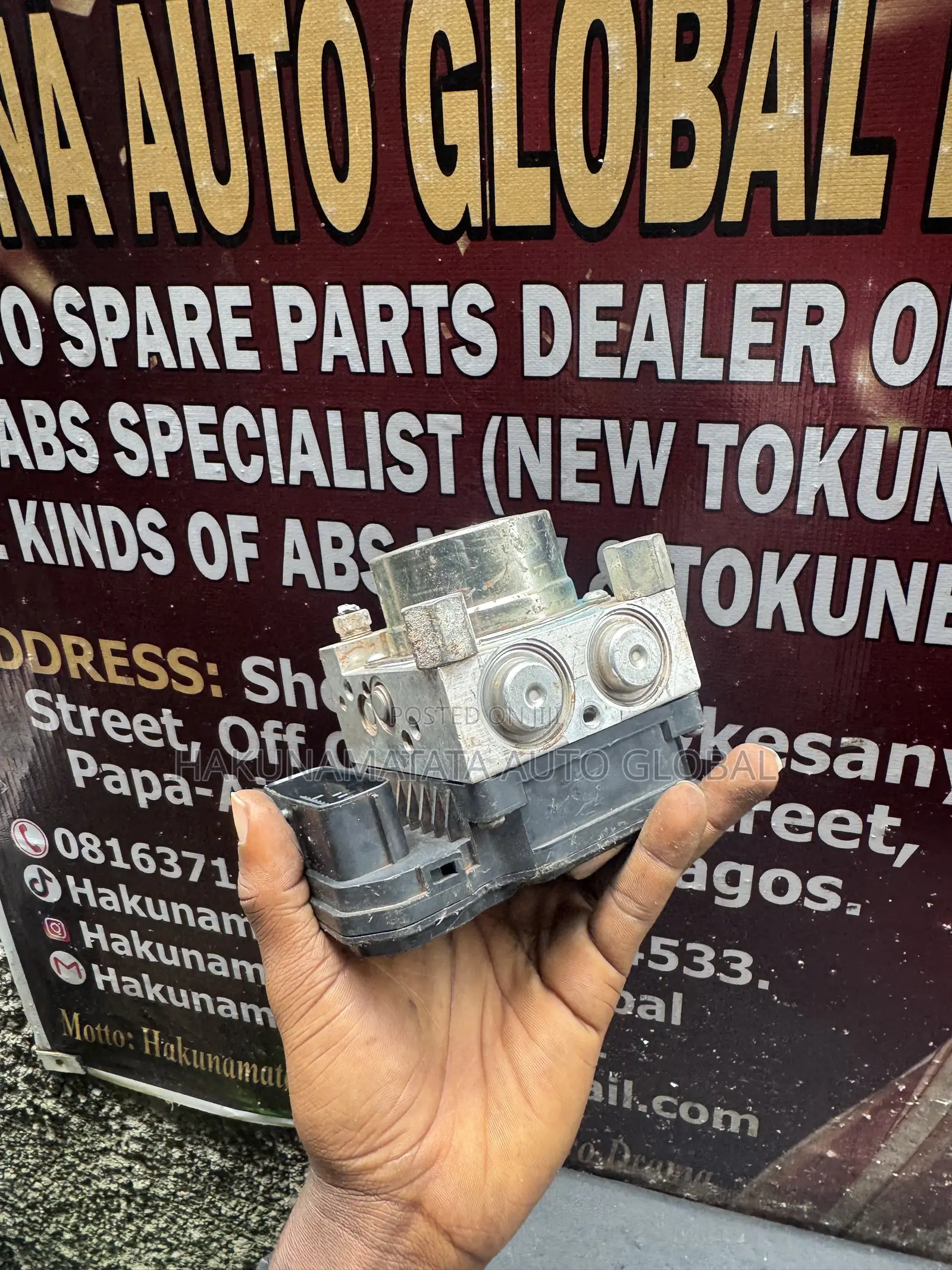 Toyota Hilux 2016–2017 ABS Pump Module – New & Tokunbo