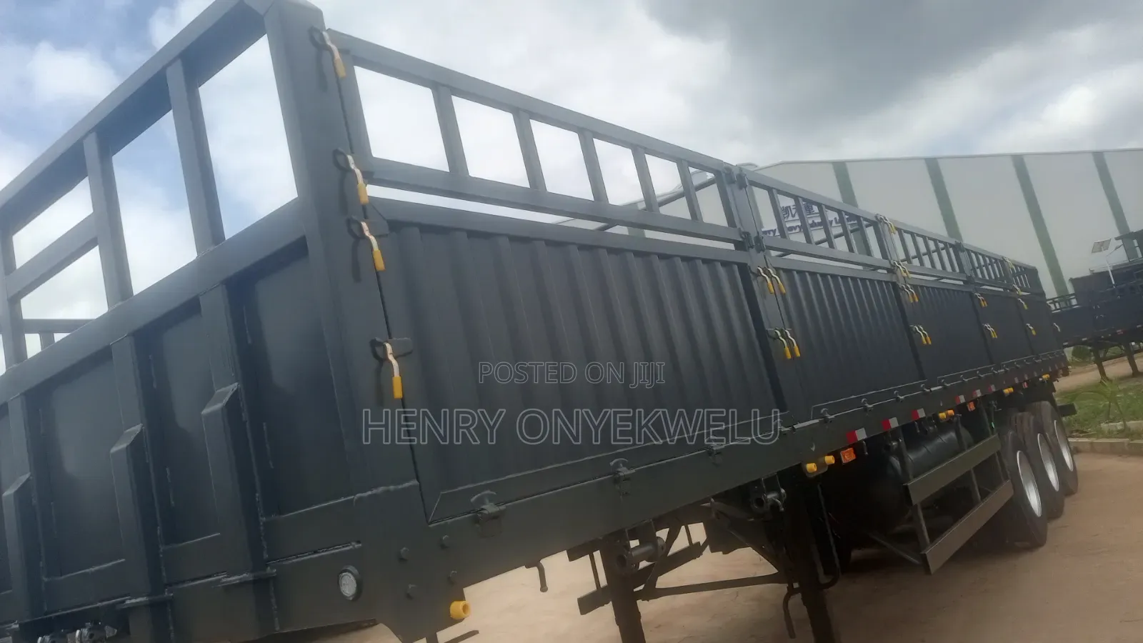 Dangote Sided Body Triple Axle