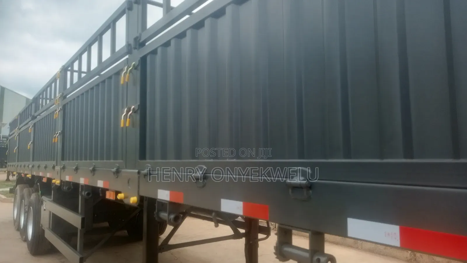 Dangote Sided Body Triple Axle