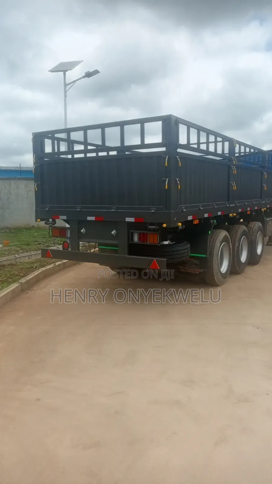 Dangote Sided Body Triple Axle