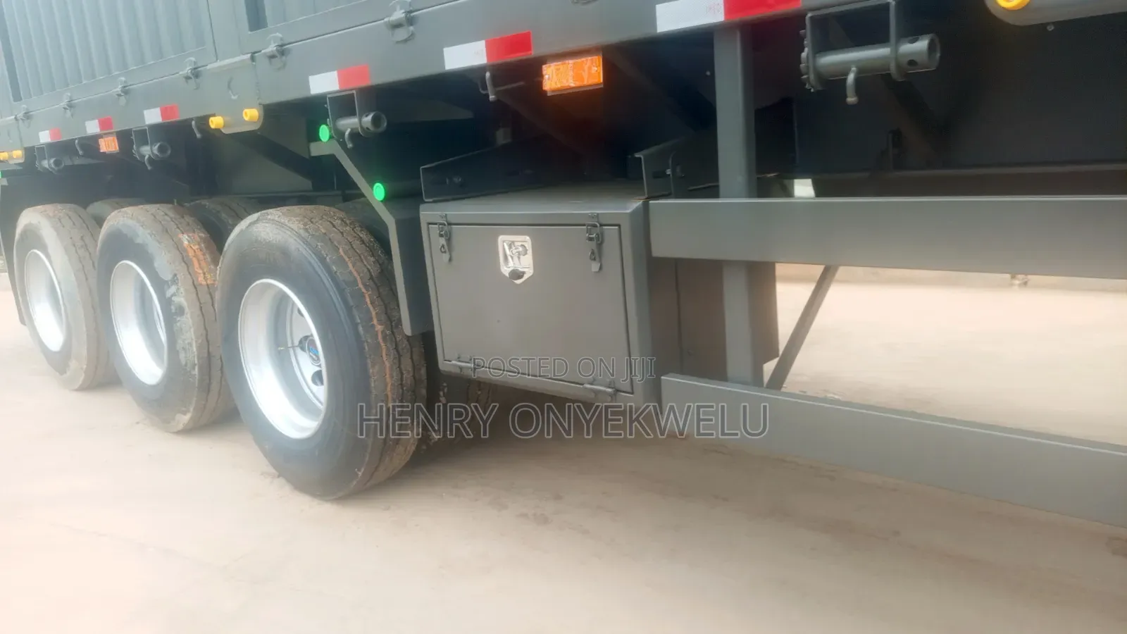 Dangote Sided Body Triple Axle