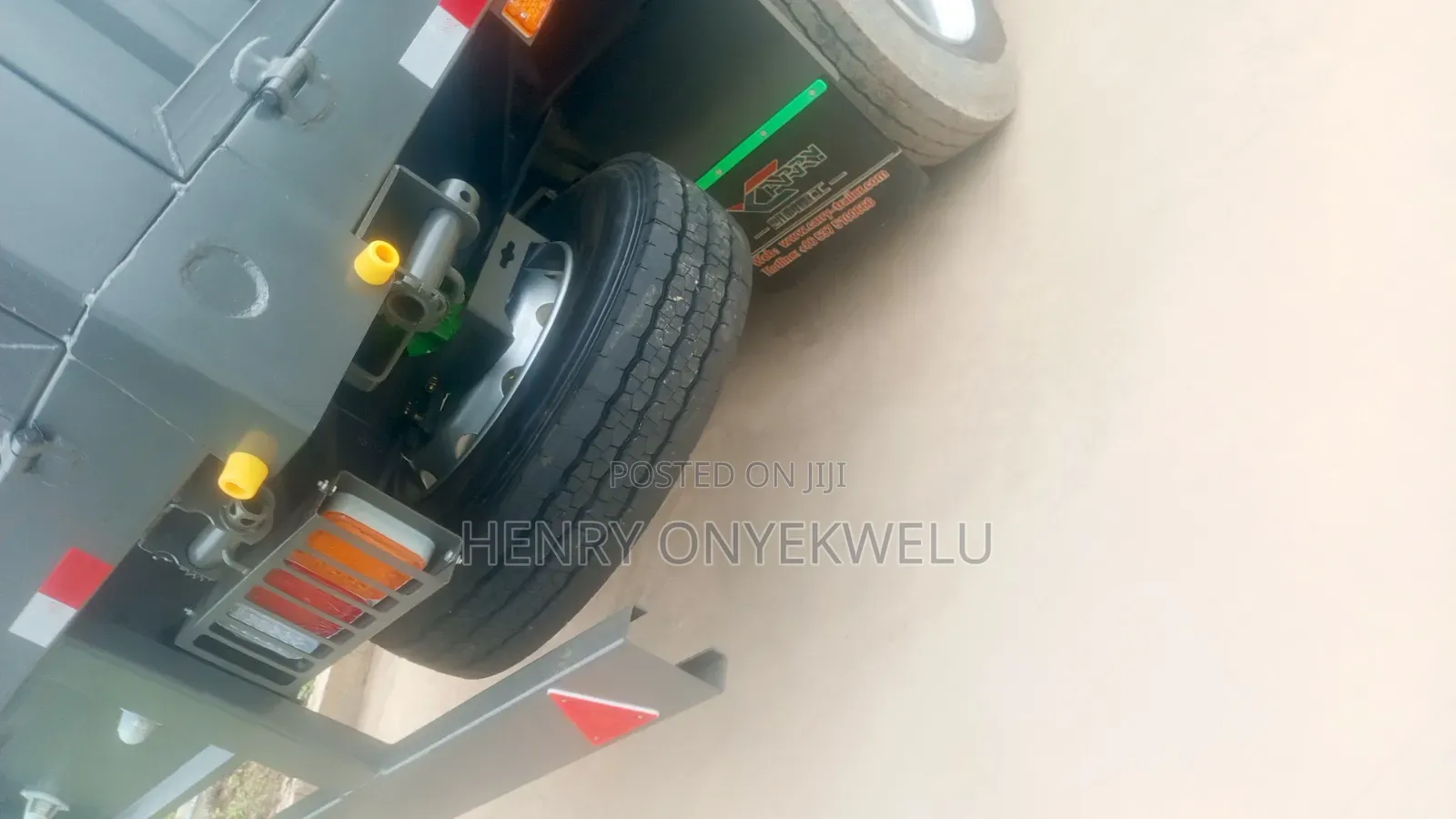 Dangote Sided Body Triple Axle