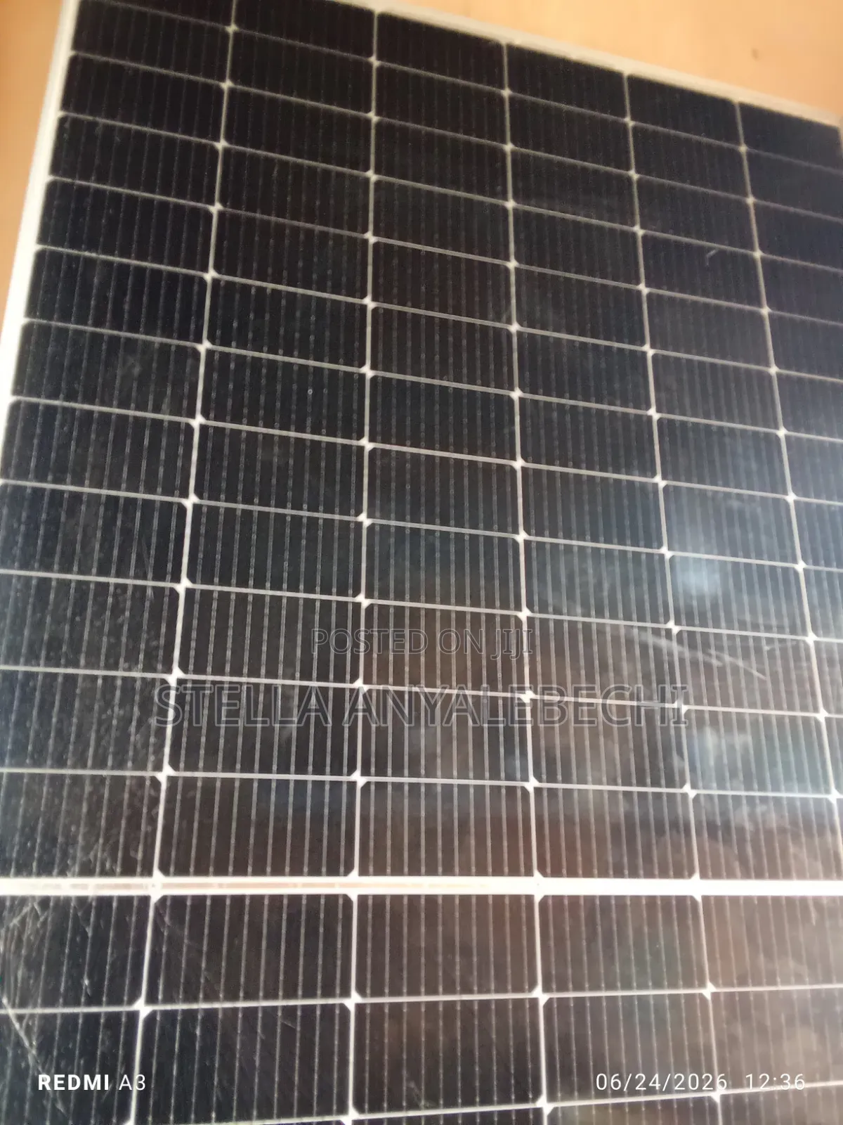 600w Bificial Solar Panel ( Double Face )