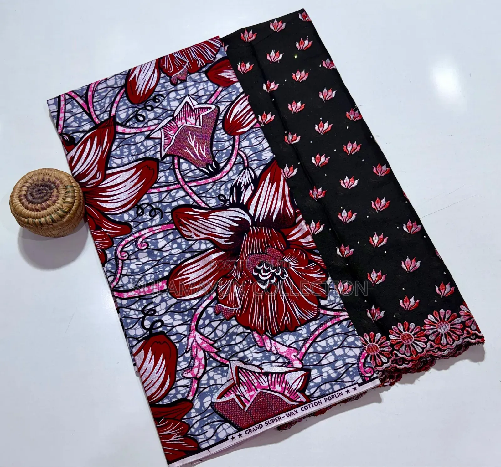 Luxury Combination of Less and Ankara