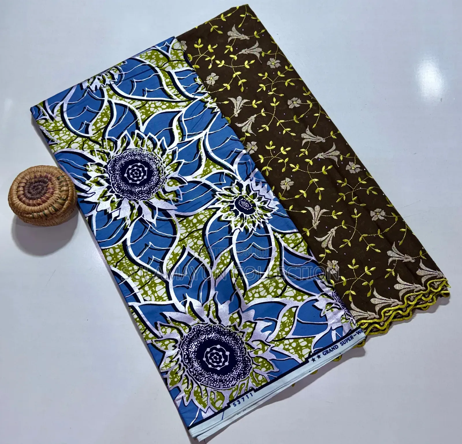 Luxury Combination of Less and Ankara