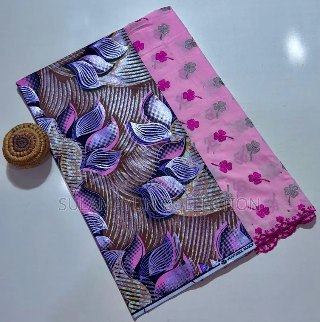Luxury Combination of Less and Ankara