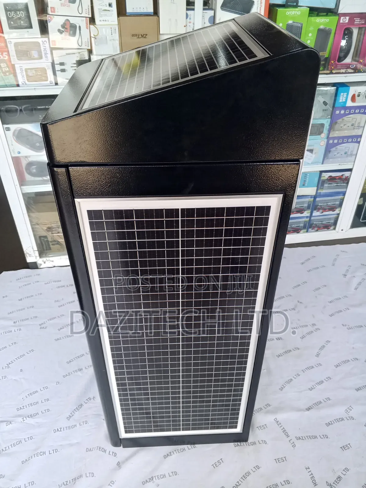 Solar Powered Automatic Boom Barrier Gate Opener