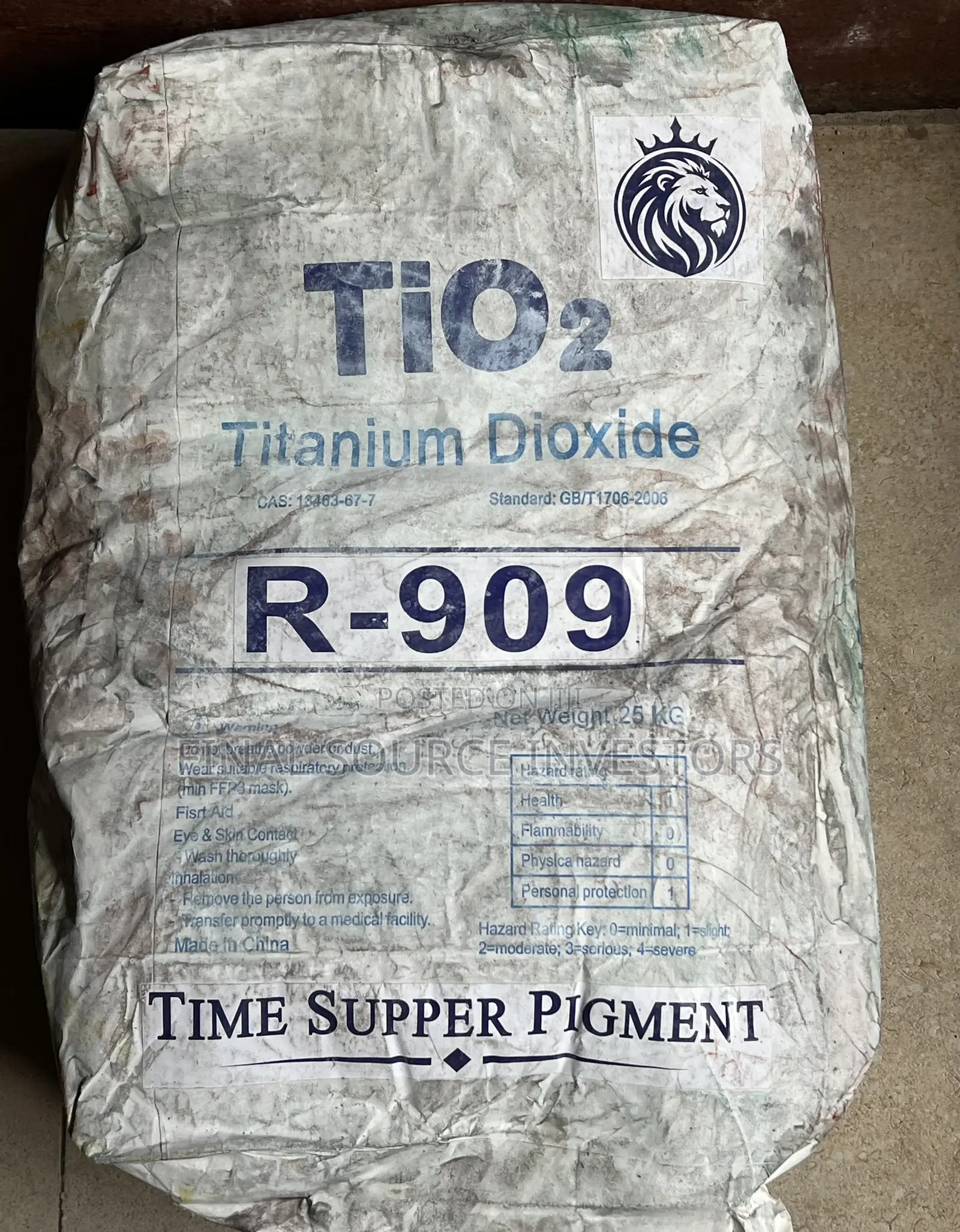 White Iron Oxide Pigment