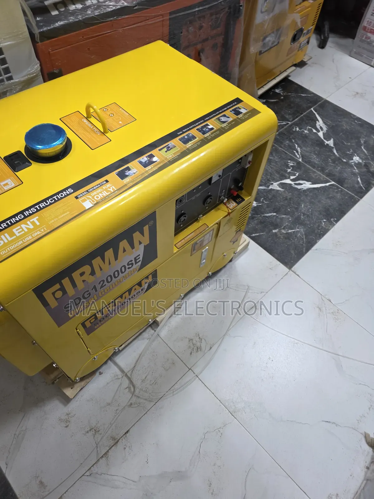 (10kva)Firman Diesel Soundproof Gen 1years Wty 100%copper Coil
