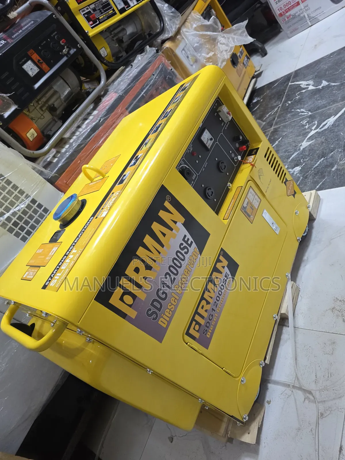 (10kva)Firman Diesel Soundproof Gen 1years Wty 100%copper Coil