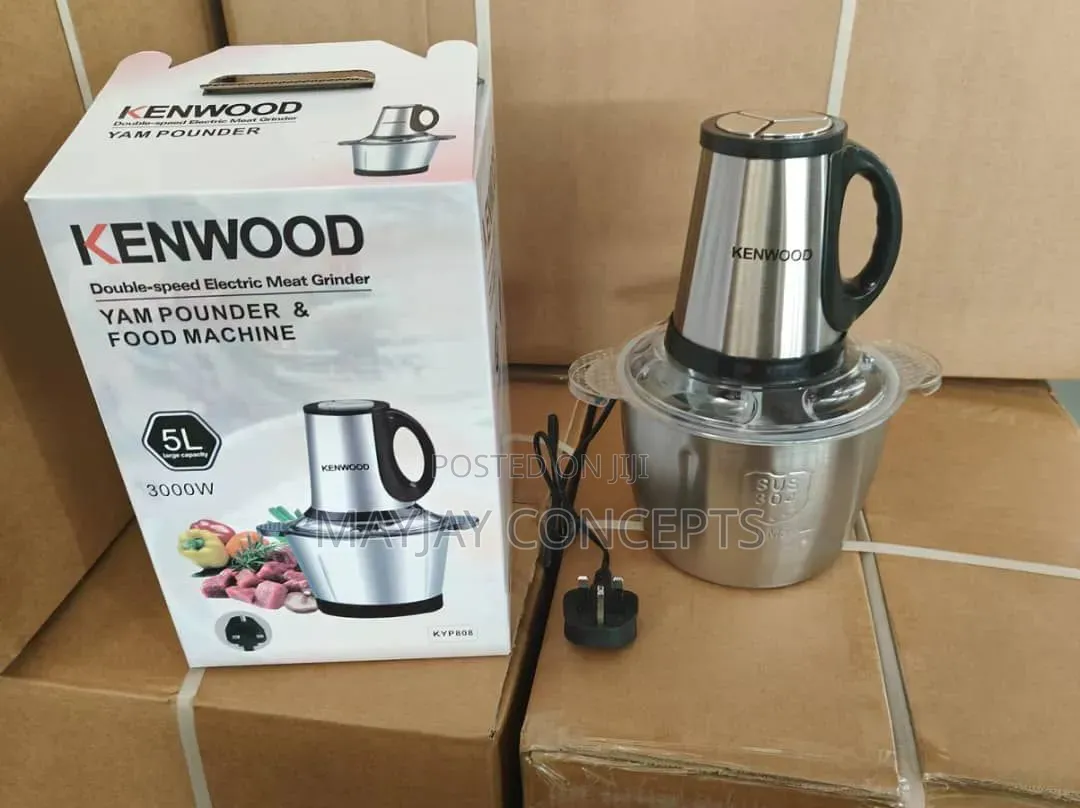 KENWOOD 5L Yam Pounder & Food Processor | Powerful Multi-Function
