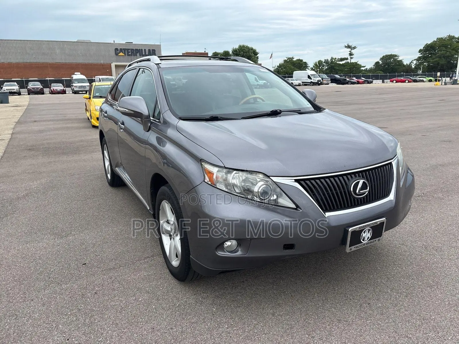 Lexus RX 350 FWD 2012 Gray