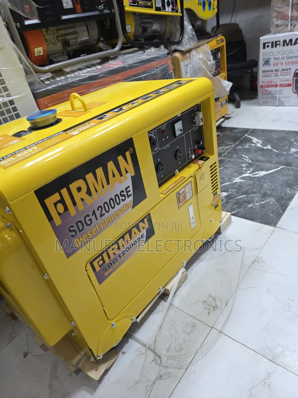 《》Heavy Duty 10kva Firman Diesel Soundproof Generator 100%copper Coil