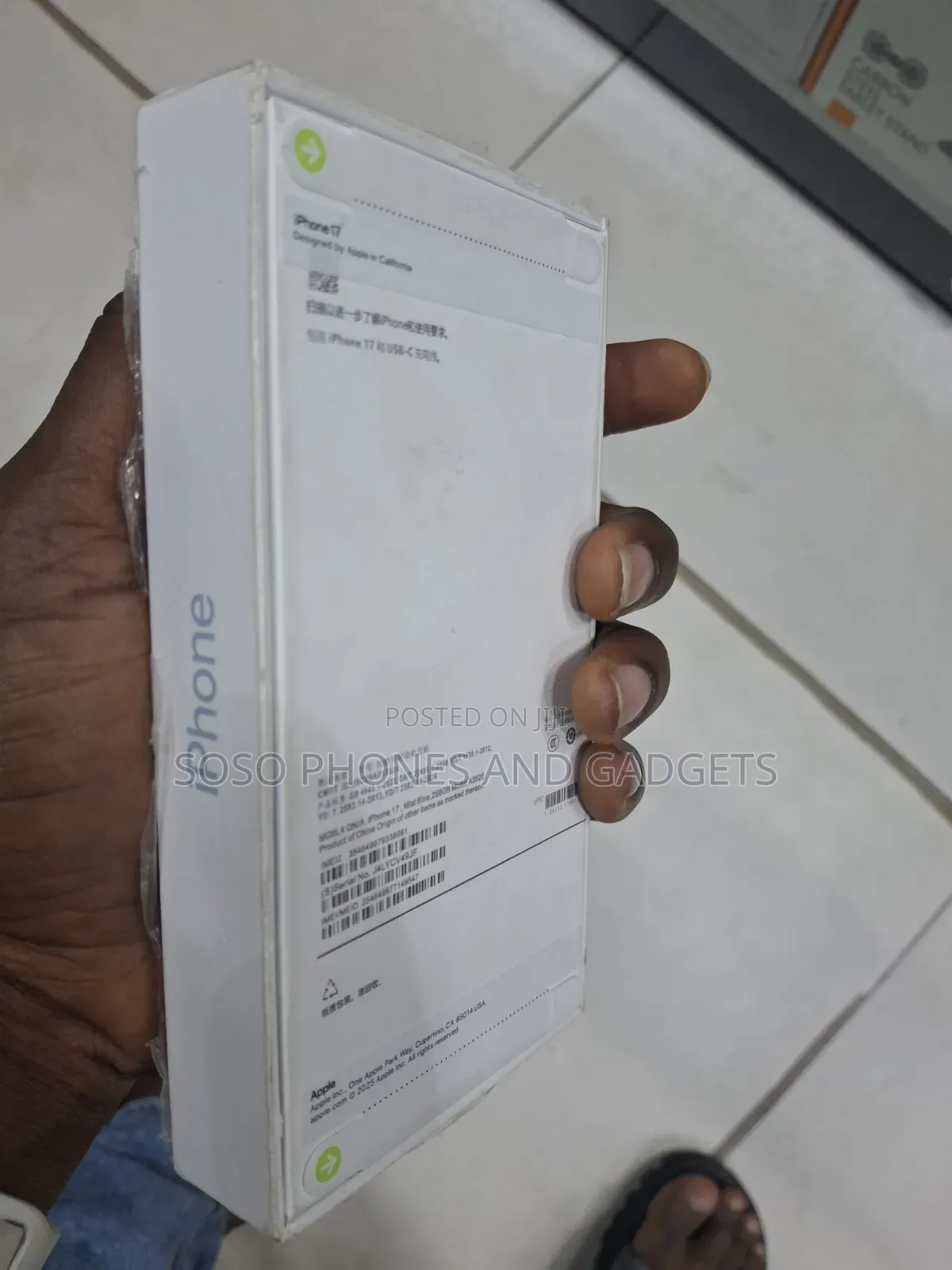 New Apple iPhone 17 256 GB
