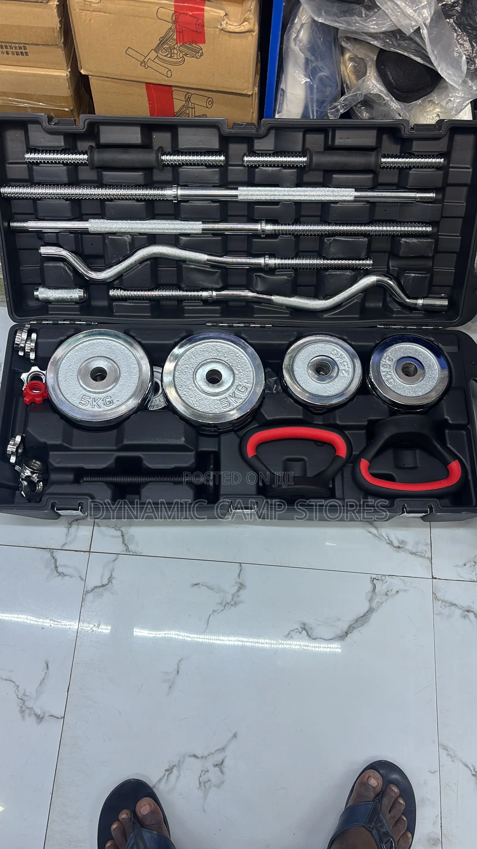 55kg Dumbell Set