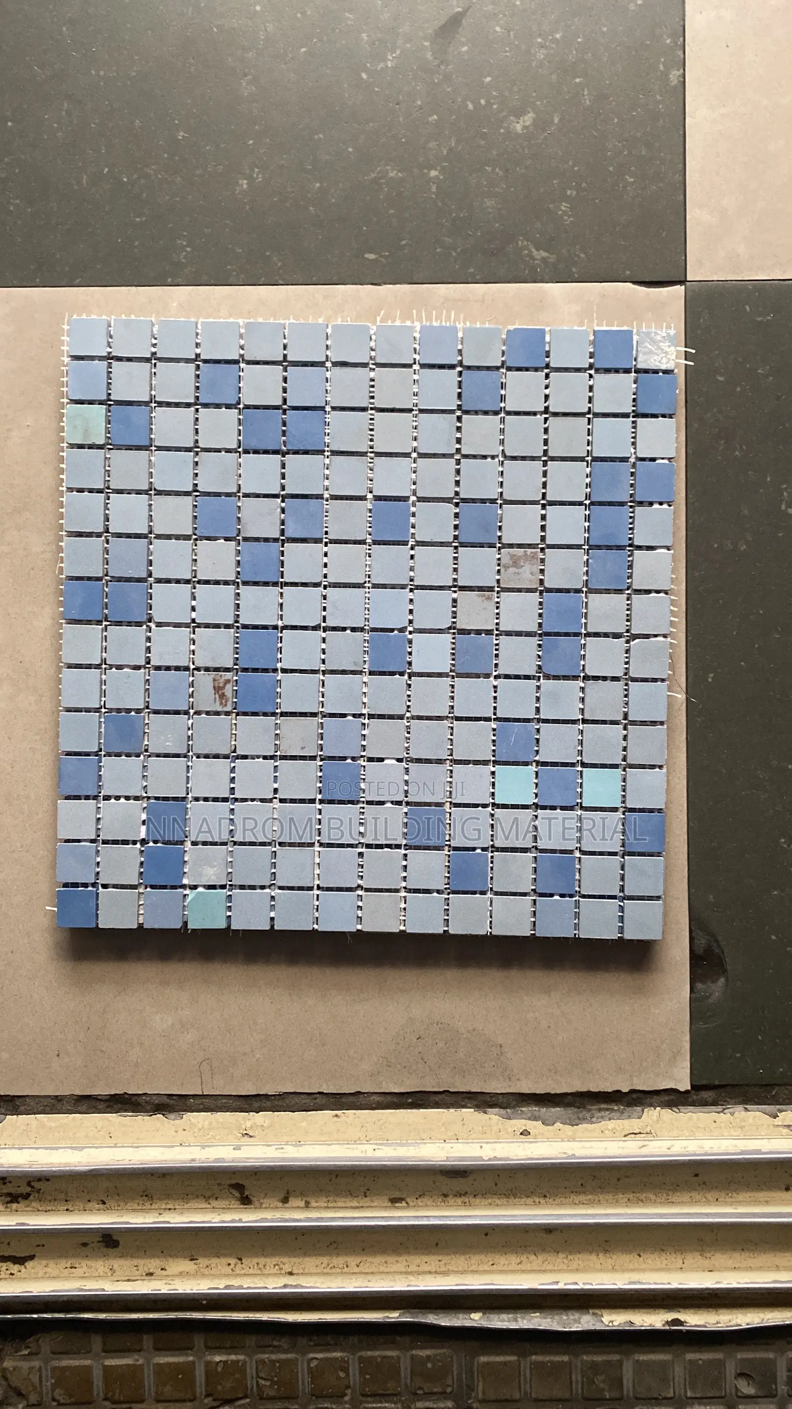Blue Mixture Cerabati Matte Mosaic