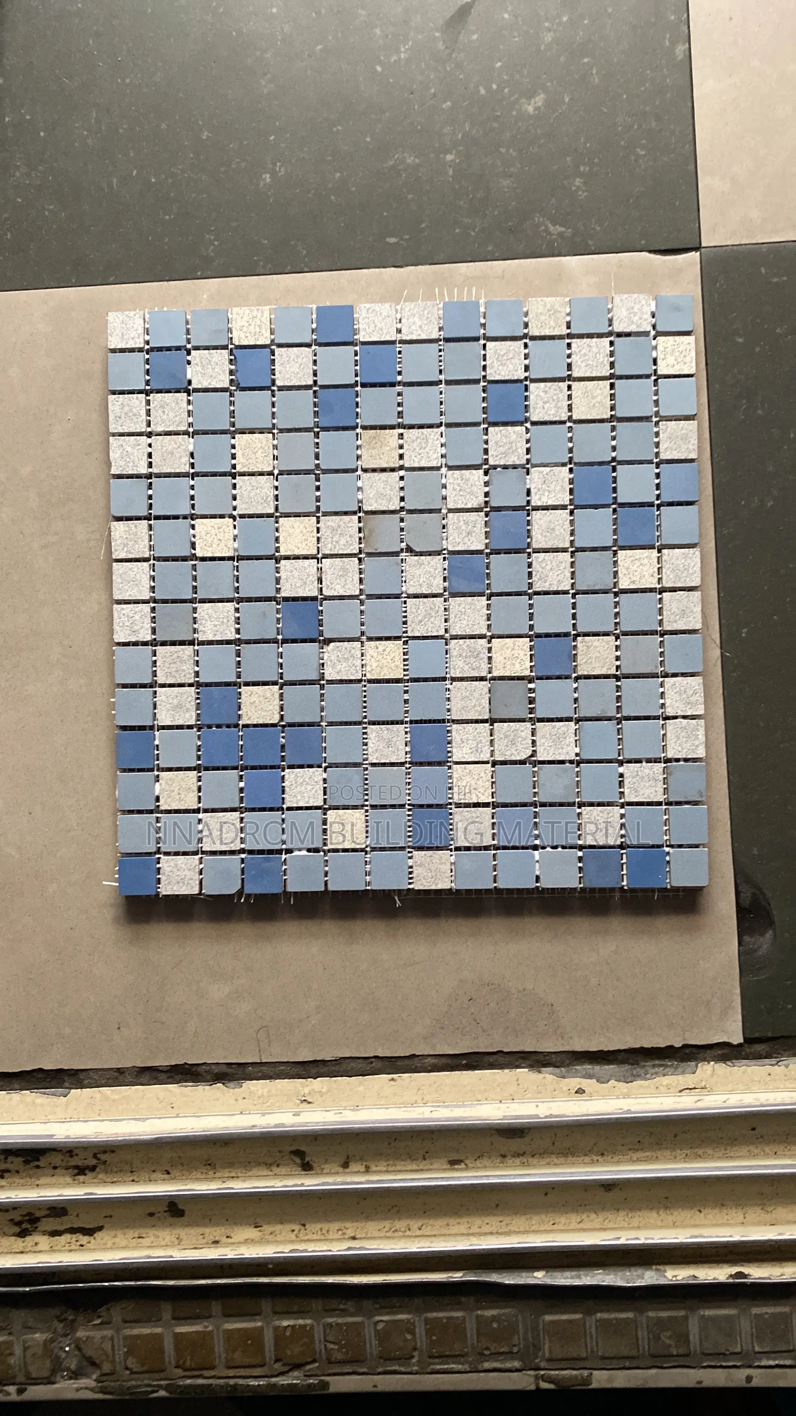 Blue Mixture Cerabati Matte Mosaic