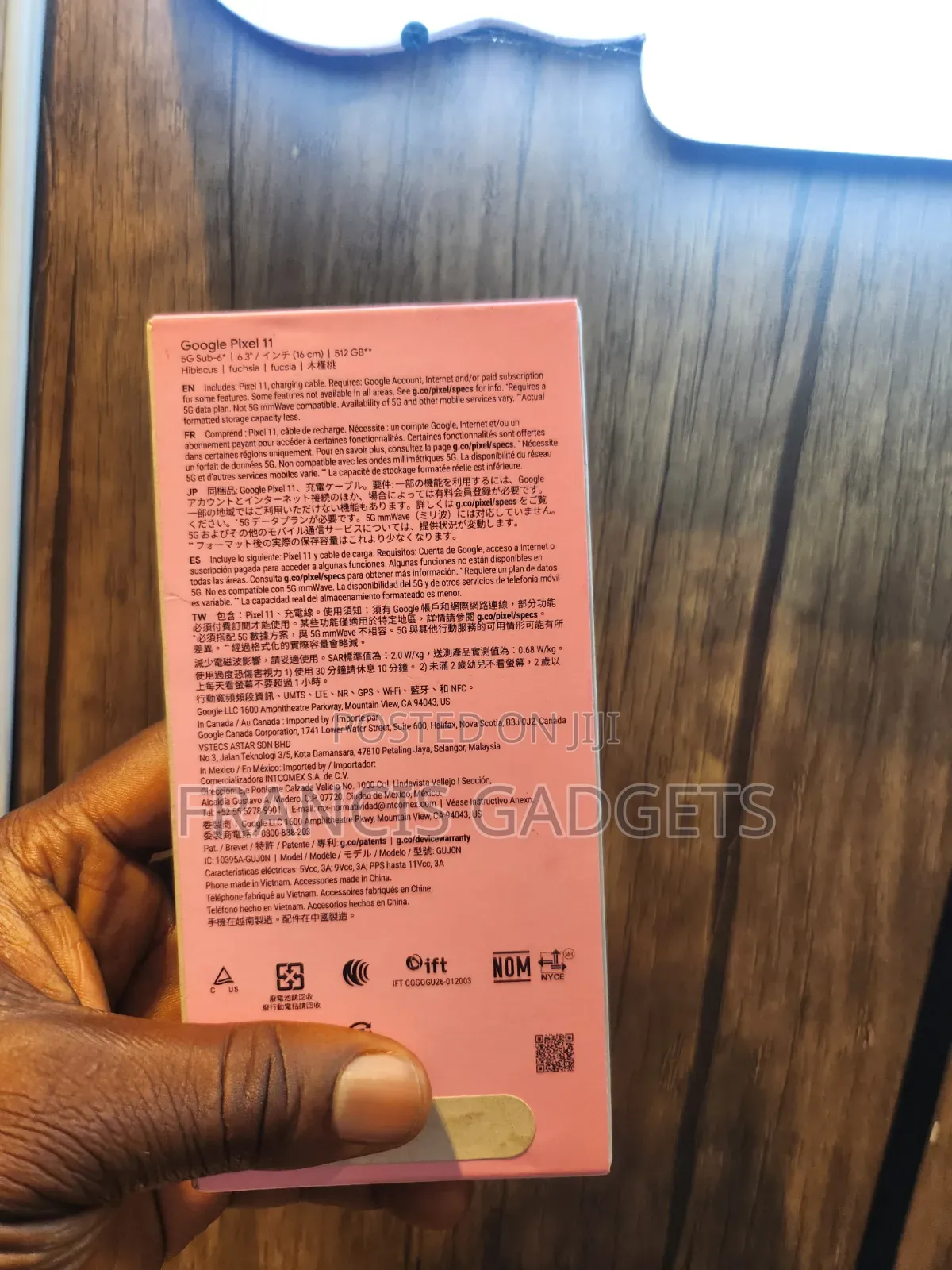 New Google Pixel 11 256 GB Pink