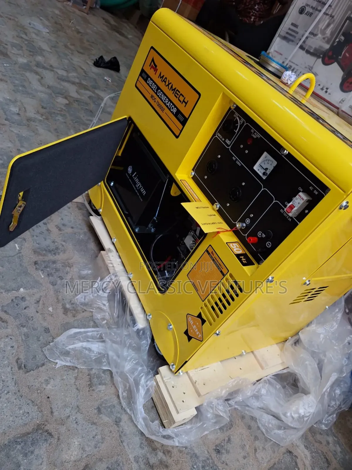 Maxmech Mdg7000se 6.5kva Soundproof Diesel Generator