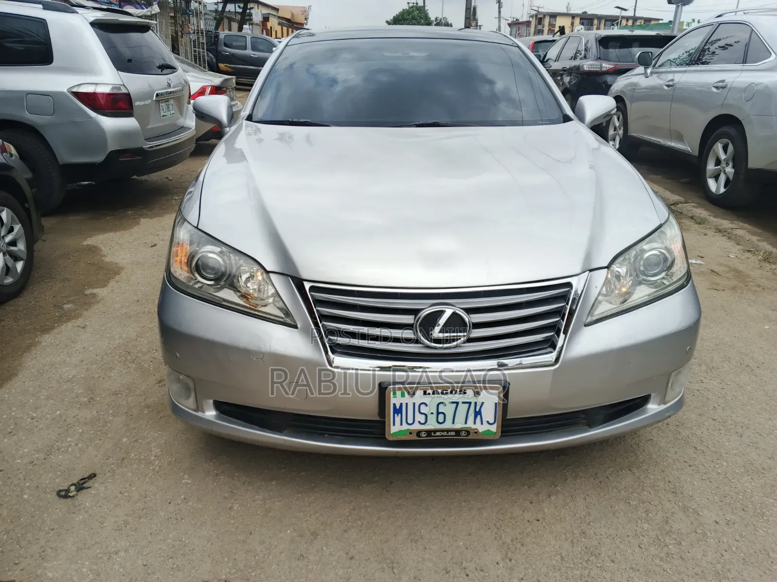 Lexus ES 2012 Silver
