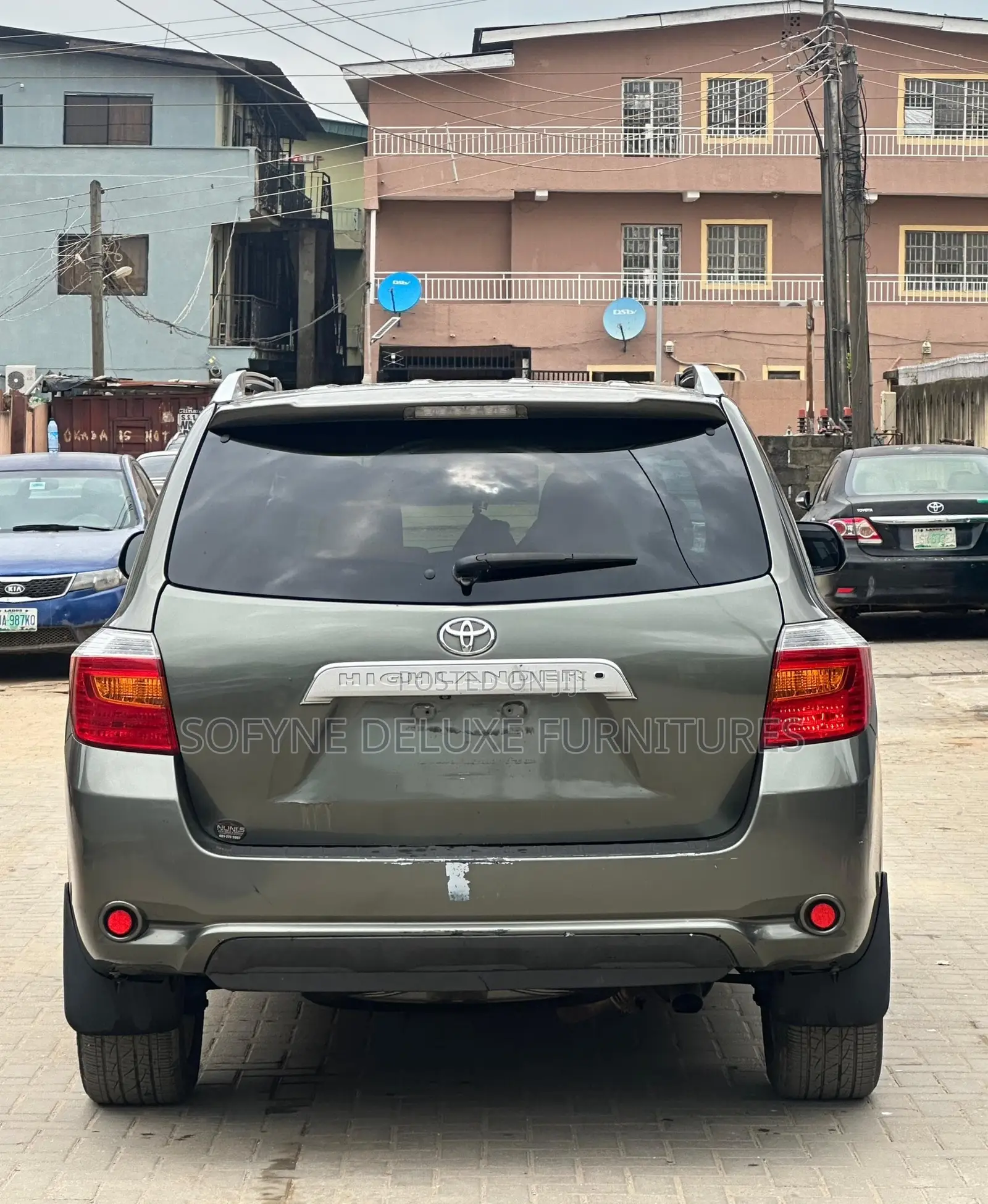 Toyota Highlander 2008 Gray