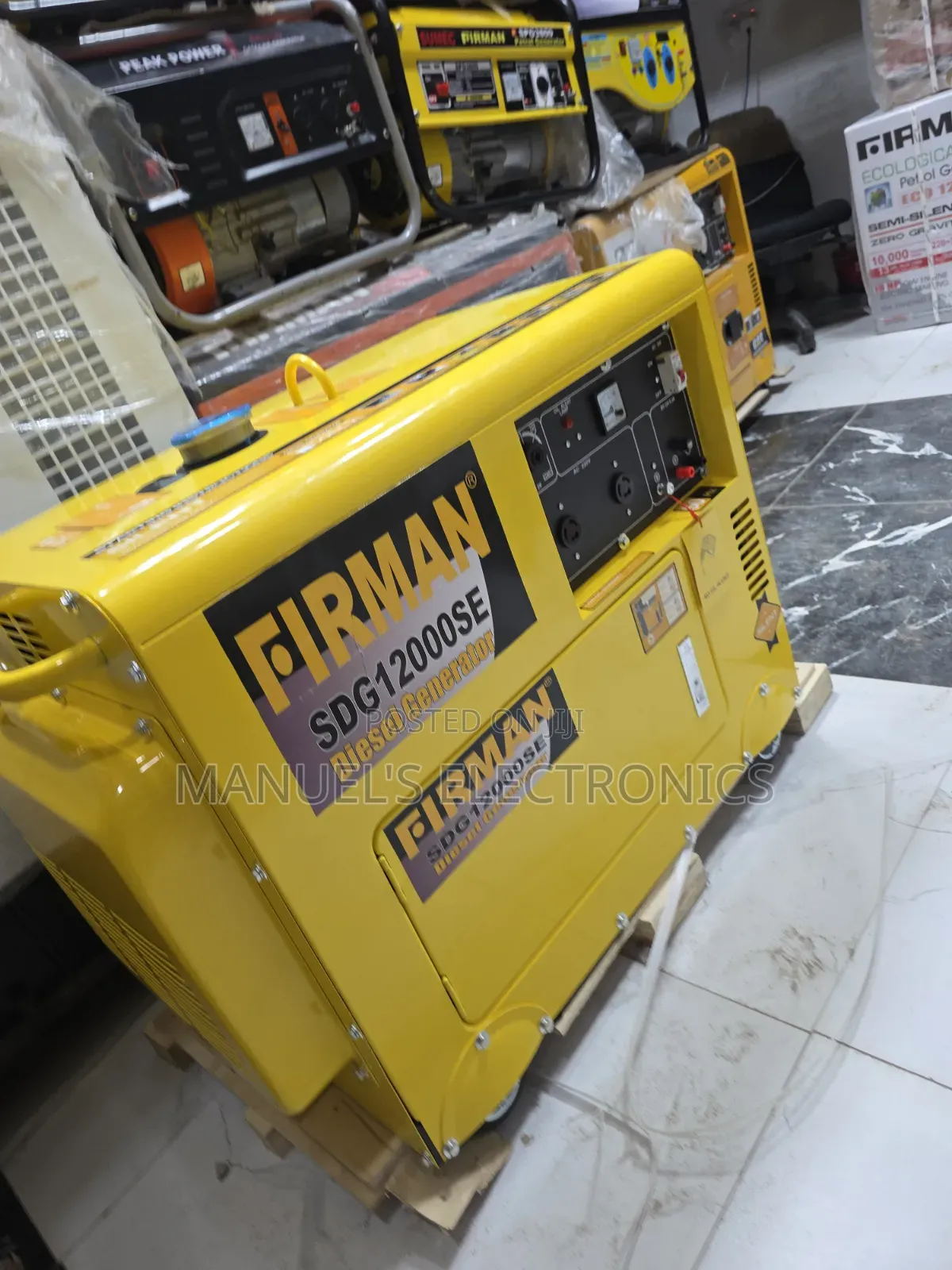 Come I Have Firman Diesel Soundproof Gen 10kva 100%copper Coil