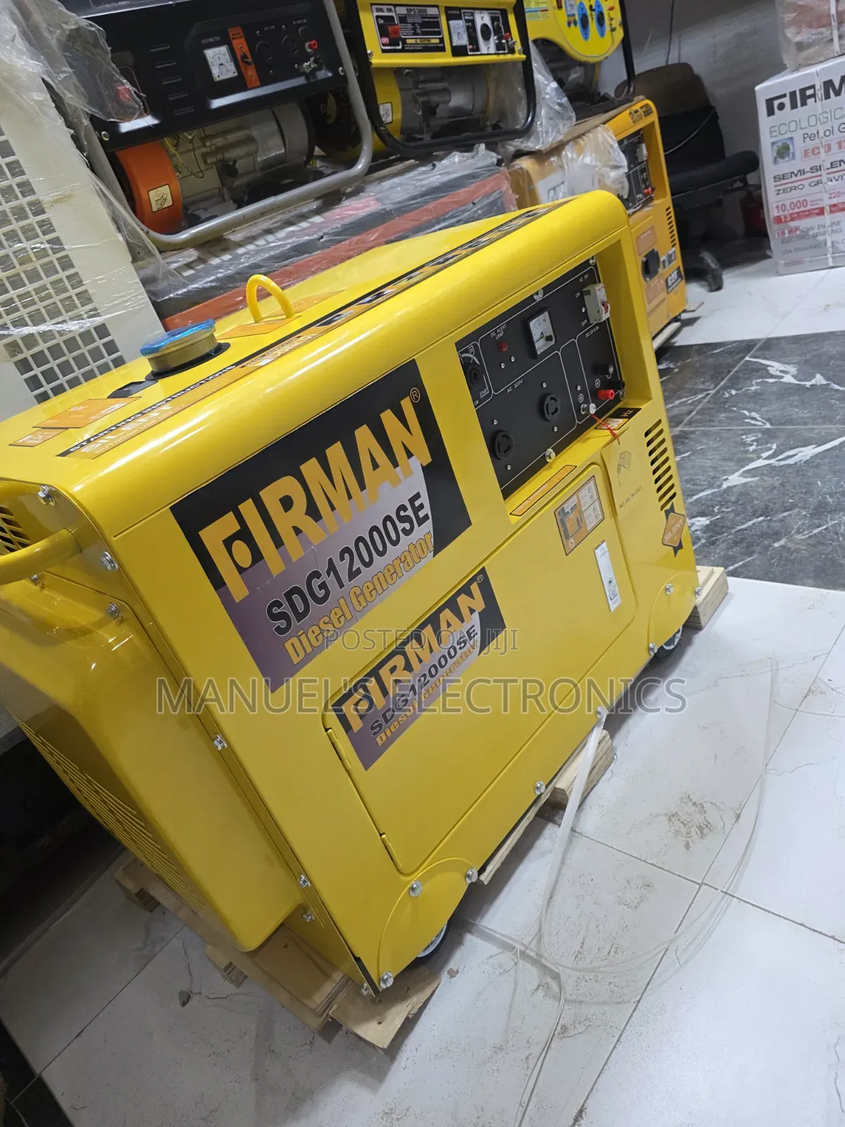Come I Have Firman Diesel Soundproof Gen 10kva 100%copper Coil