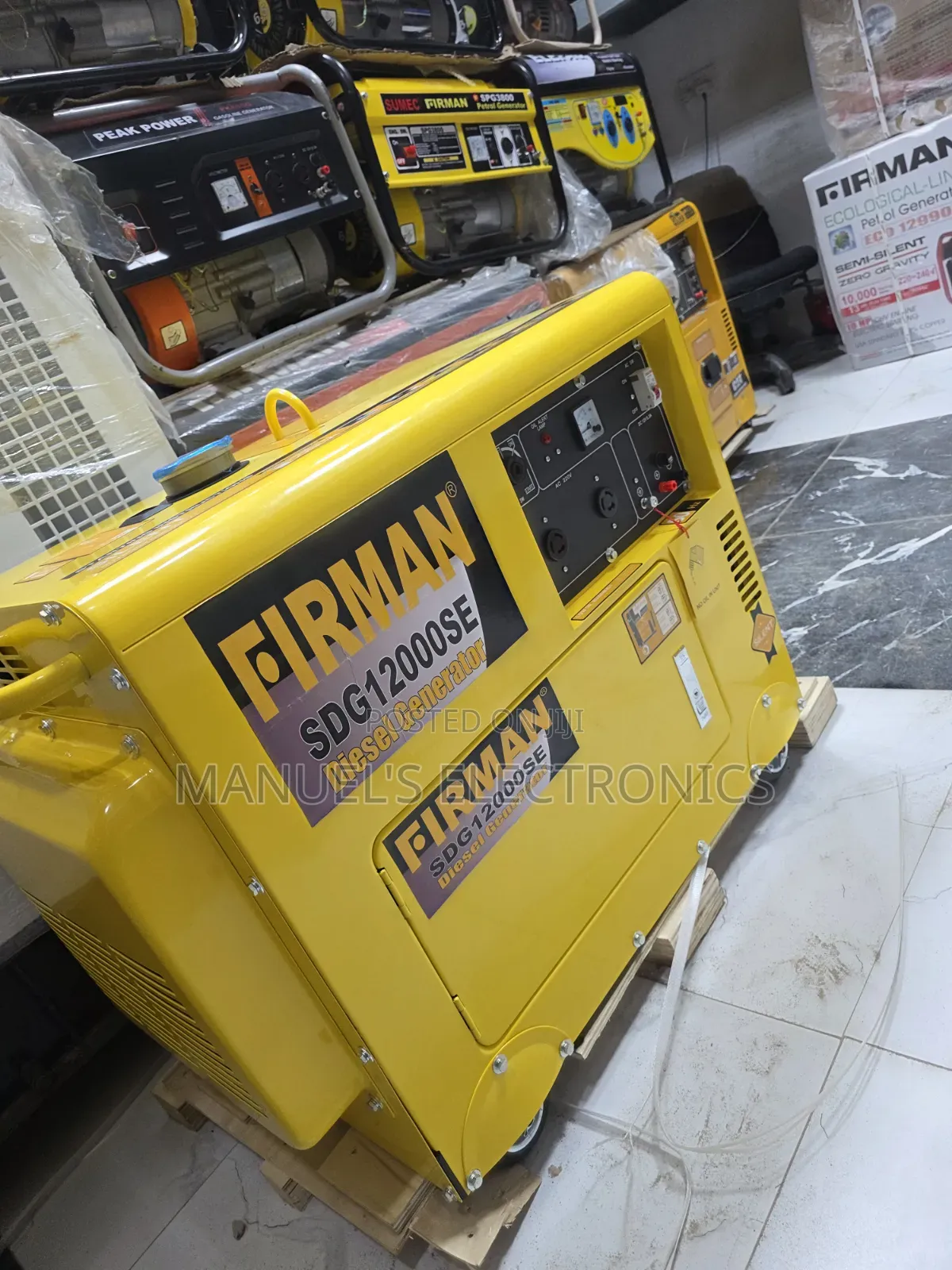 ♡◇super Quality Firman Diesel Soundproof Gen 10kva 100%copper Coil